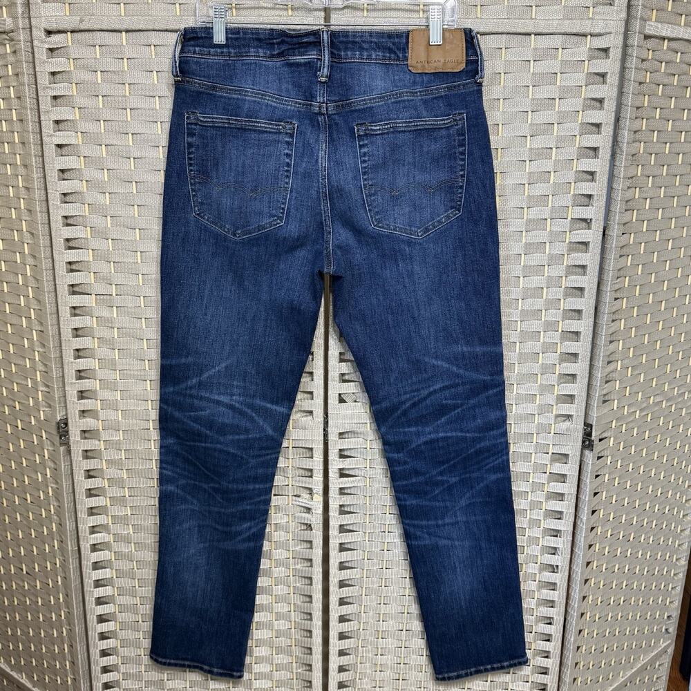American Eagle SLIM Jeans Men’s Size 32x32 Blue Medium Wash Flex Stretch Denim - Picture 2 of 11